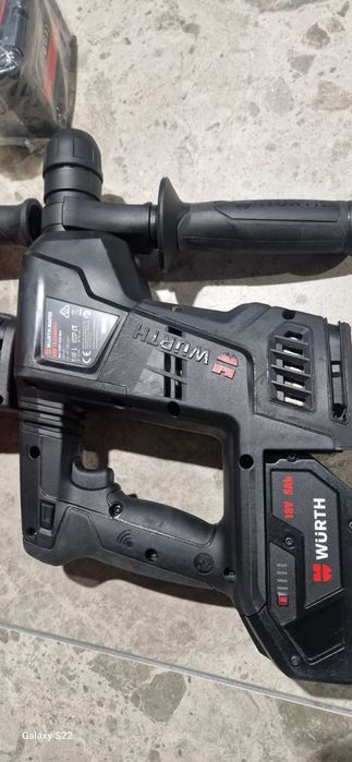 Milwaukee, Wurth rotopercutor pe acumulator