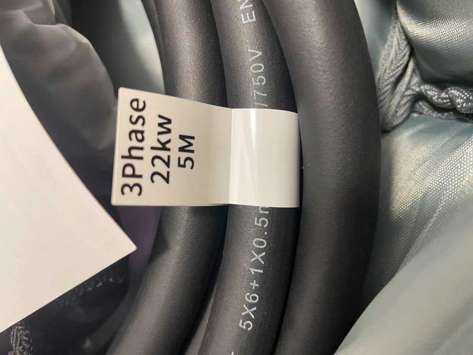 Cablu de încărcare mașini electrice / hibrid AKESON Tip 2 - 22kW, 5m
