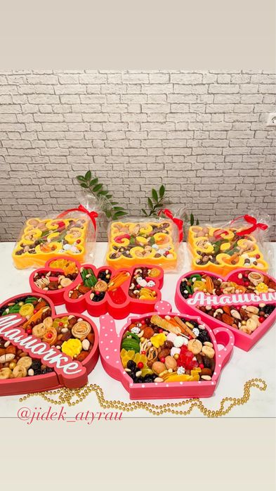 Букеты из сухофруктов. Подарки