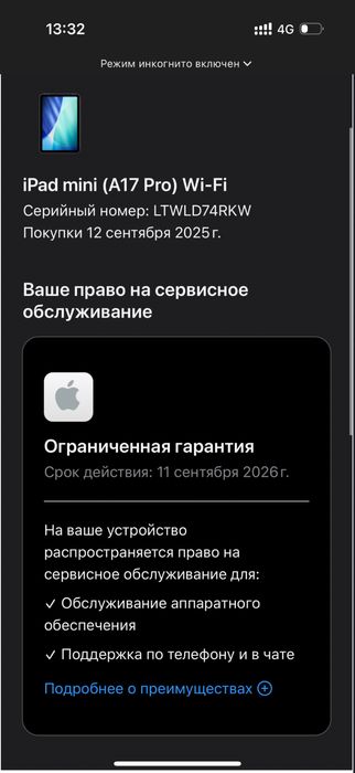 Apple IPad mini A17Pro