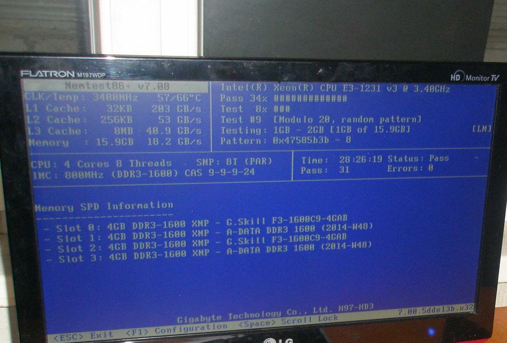 Xeon 1231 V3 (i7 4770), 16GB, RX 460, SSD 240GB, HDD 320GB, 300W FSP