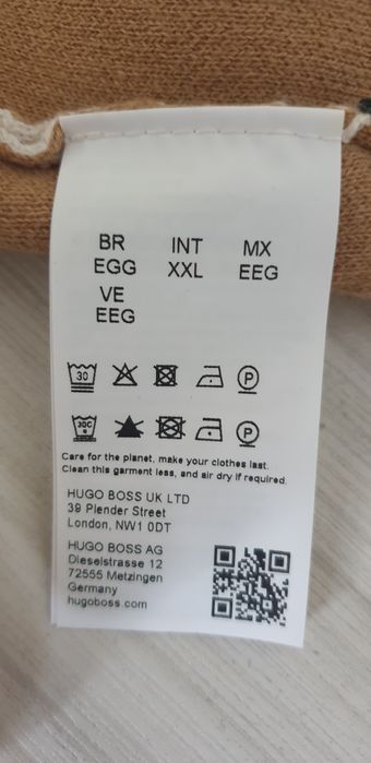 Hugo Boss Lopaolo_US Mens Hoodie / 2XL -  НОВО! ОРИГИНАЛ! Мъжки Суичер