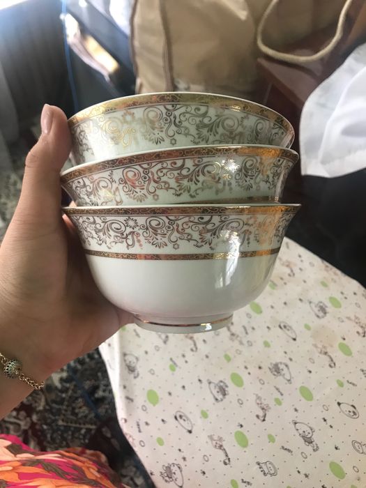 Посуда новая из сарпы невесты