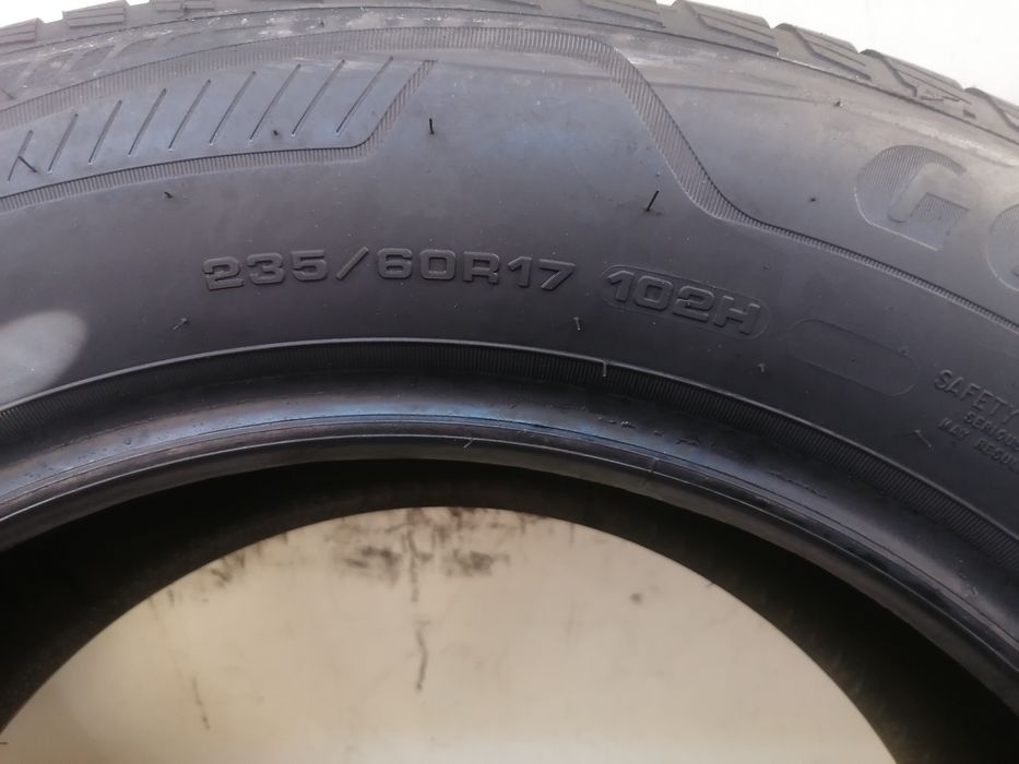 235/60/17 2* Goodyear iarna 102h dot 4824    6,20mm