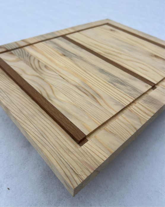 Tocător lemn pin cu stejar