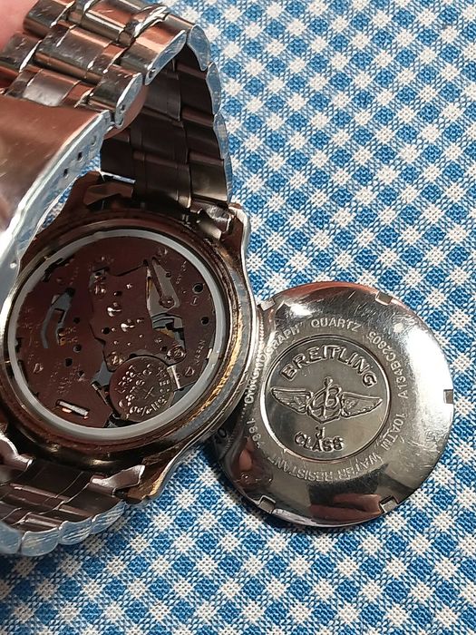 Ceas Breitling, Cronograf, masina Miyota, functional