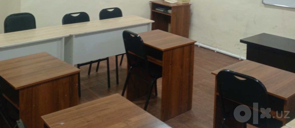 Parta va stulchalar sotiladi. O'quv markaz yo ofis uchun