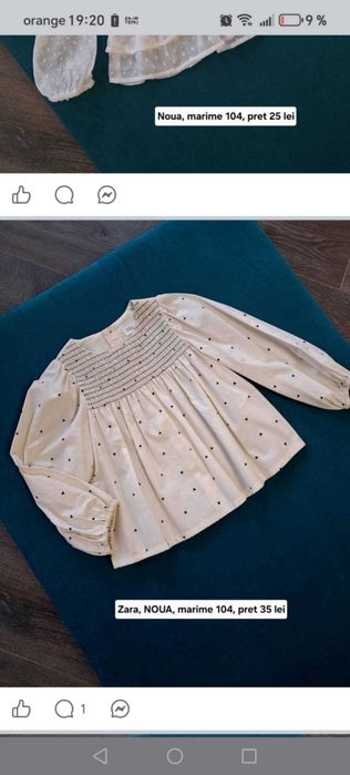 Lot tricouri si camasa Zara