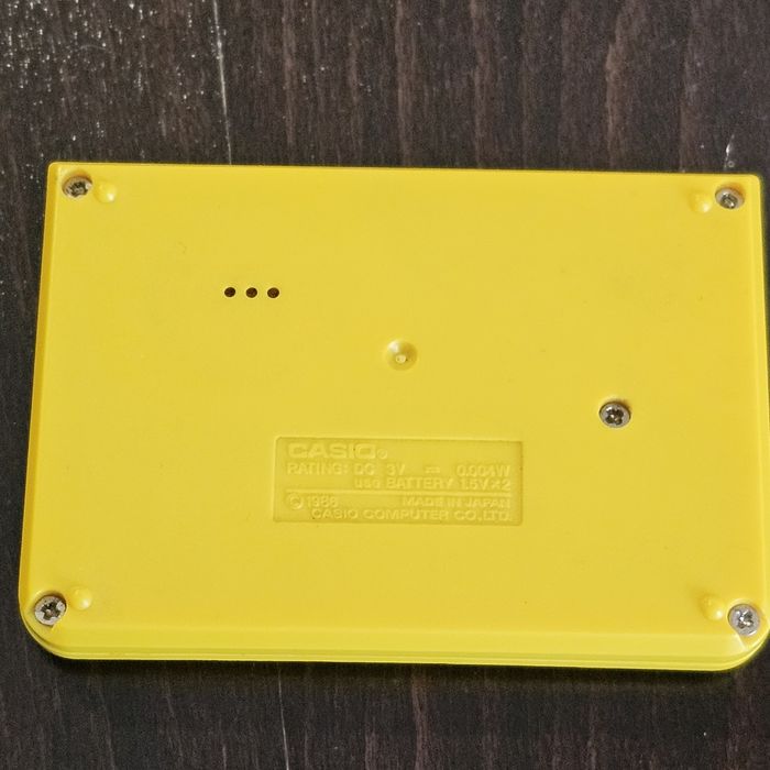 Casio CG 112 apple catch