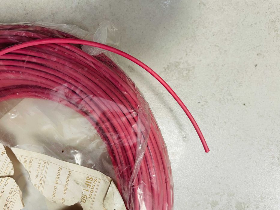Cablu siliconic 1.5 mm2, rosu.
