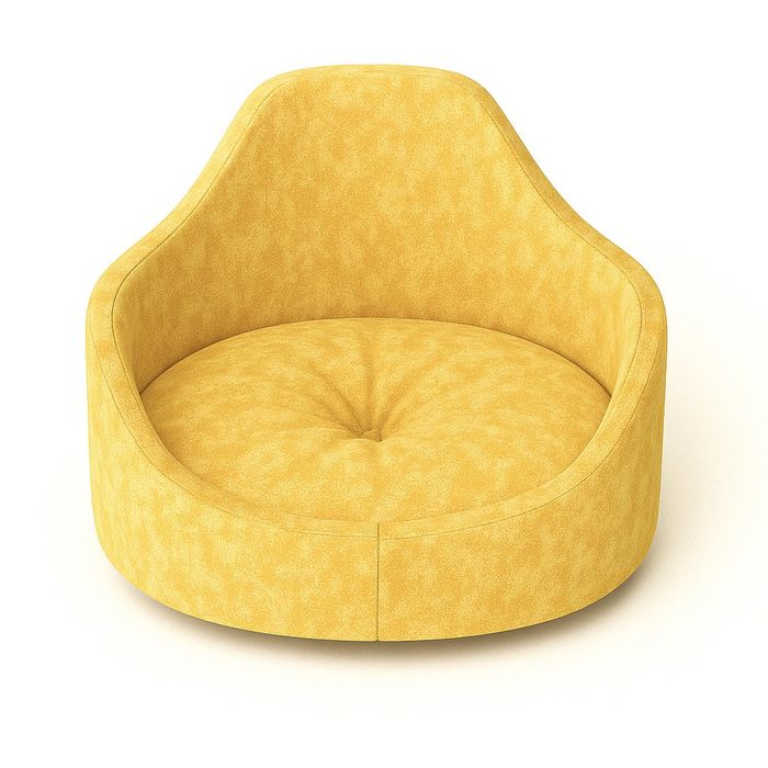 Пухкаво легло за куче/коте FLORENCIA (Dandelion - Жълто , код)
