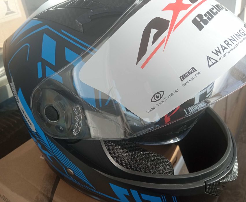 Новый мотошлем .