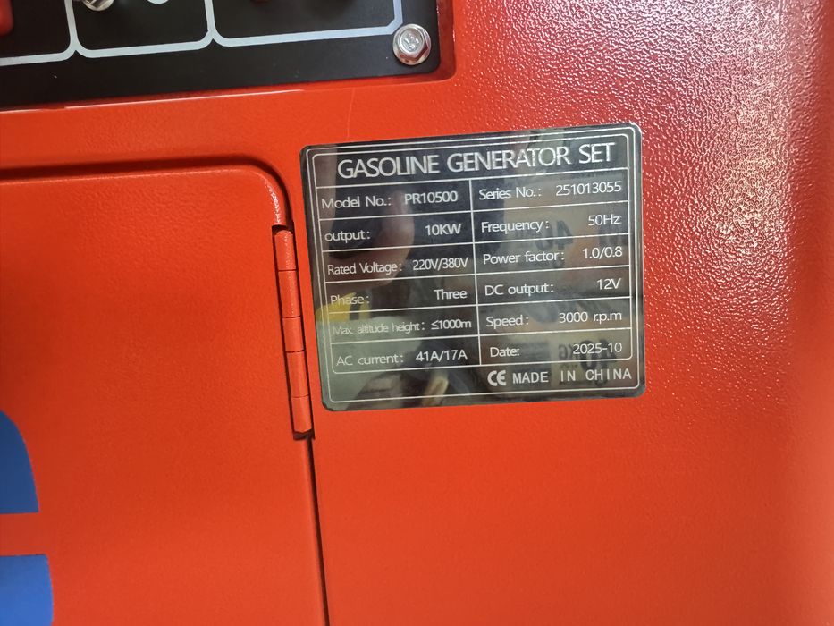 Generator trifazic 10kw pe benzins NOU Octombrie 2025