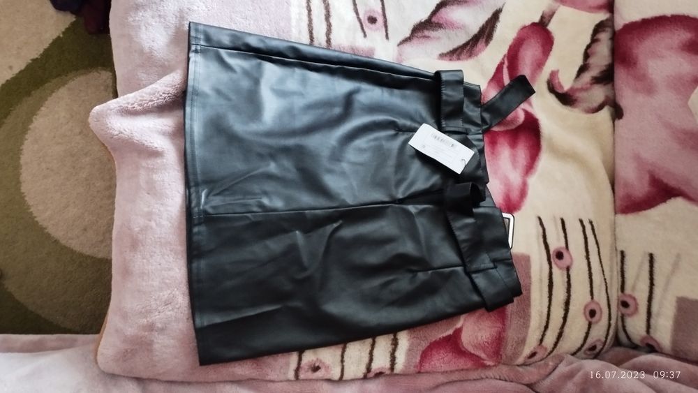 Продам юбку экокожа