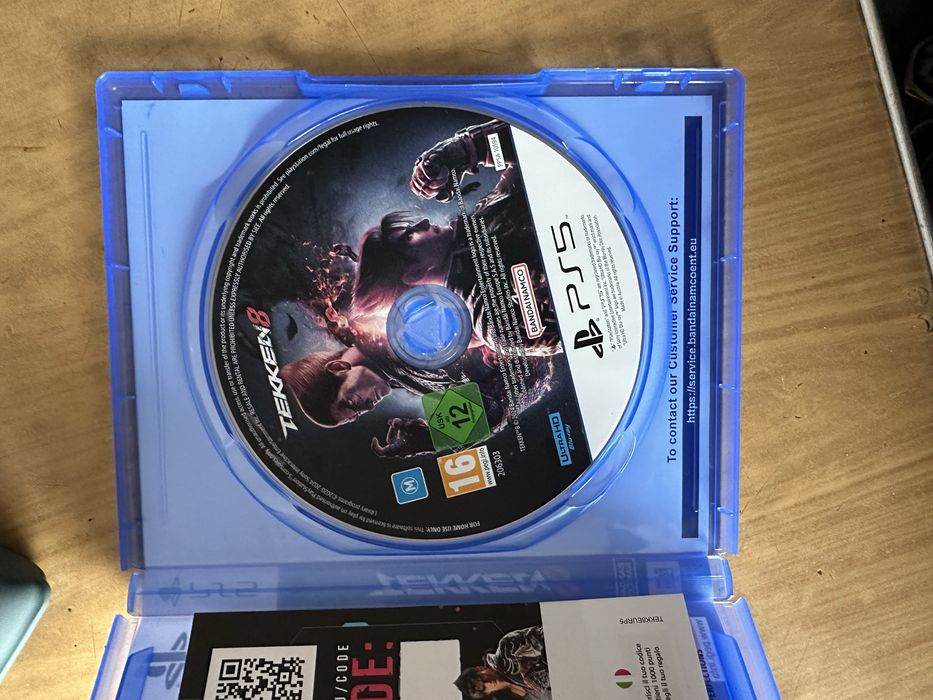 Диски пс5, resident evil 4, tekken 8, callisto protocol