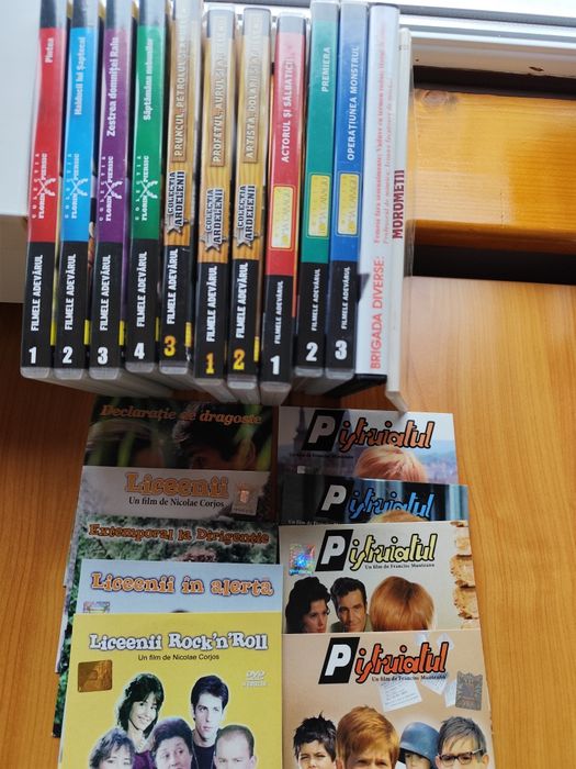 150 DVD-uri cu filme artistice si documentare