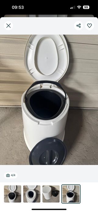 Био туалет унитаз