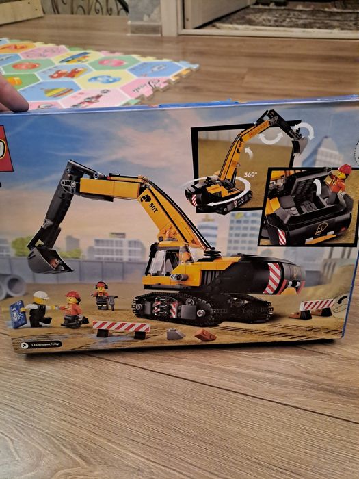 Набор lego city экскаватор