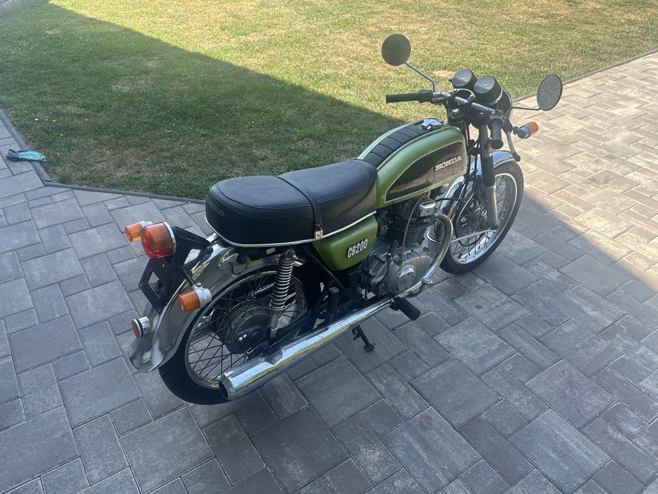 Honda CB 200 Oldtimer 1977 4 timpi retro