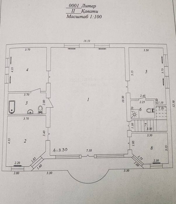 Продам участок с двух этажным домом