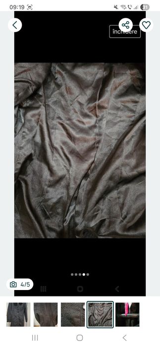 Palton damă S-M  negru