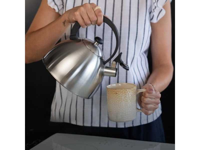 Кана за Вода Чайник от Неръждаема Стомана Florina Brillo 2.5L