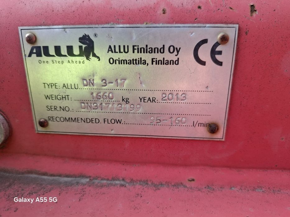 Cupă concasor marca ALLU