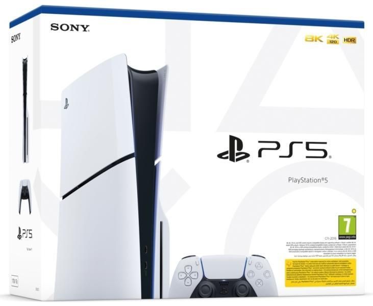 Sony PlayStation 5 Slim Disk Edition 1TB + 1 controller