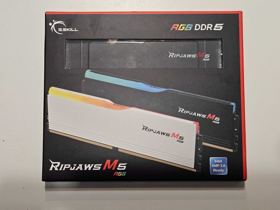 96GB DDR5 (2x48GB) 6400 MHZ CL32 G.SKILL Ripjaws M5  (Intel XMP 3.0) NOI, Garantie