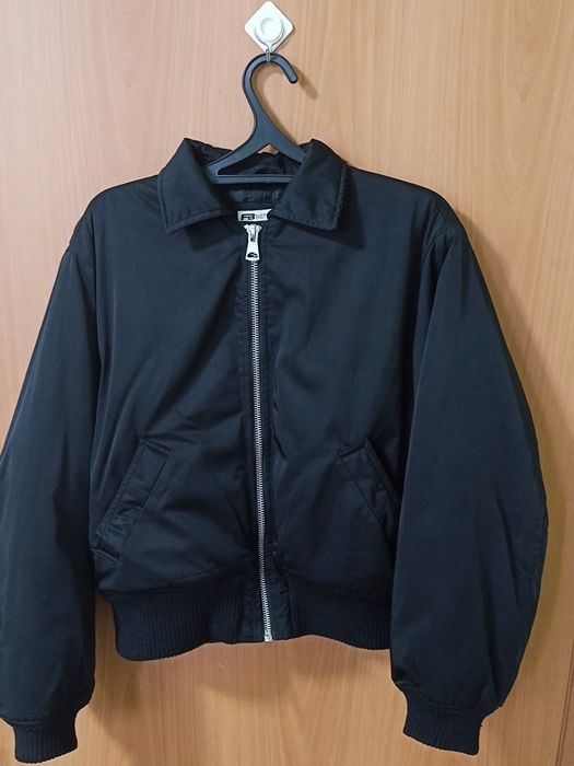 Бомбер куртка черная черный