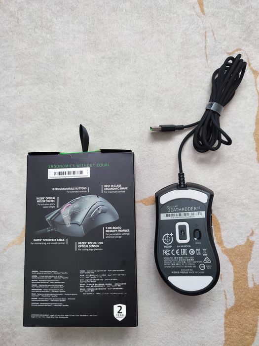 Игровая мышь RAZER deathadder v2