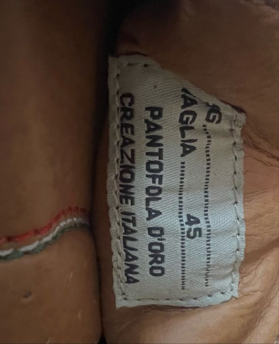 Луксозни италиански лоуфъри Pantofola d’Oro – Естествен велур, №45