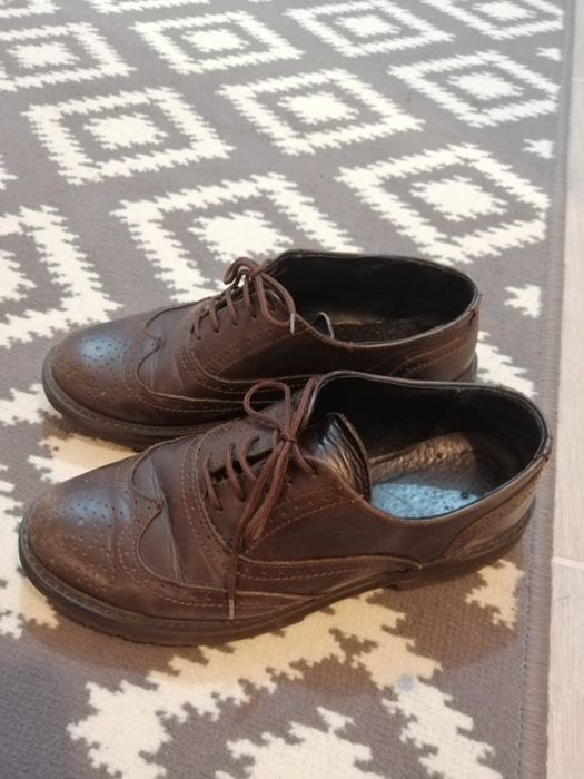 Pantofi din piele, mar. 36