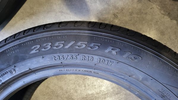 235/55/19 PIRELLI 4бр