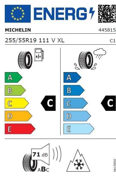 Гуми 4 броя MICHELINE PILOT ALPIN 5 SUV 255 / 55 R19 111V XL-MI1016