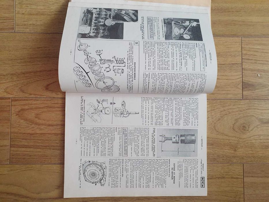 Manual de  intretinere si reparatie Renault Fuego TL/GTL