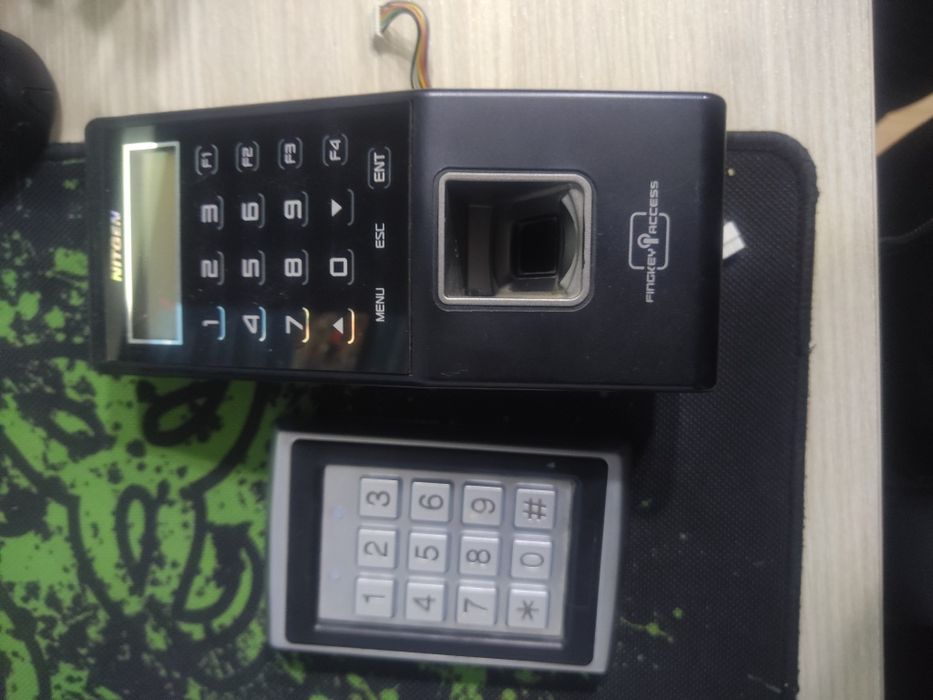 Биометрический терминал доступа NITGEN + кодовая клавиатура