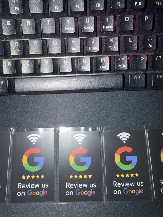 Set 10 carduri google review