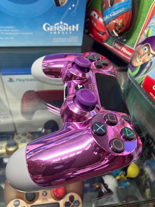 Джойстик Sony PS4 DualShock 4 ,Chrome Rose Gold , JDM-055 Upgrade
