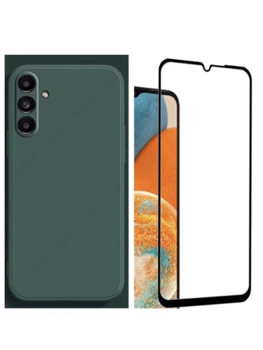 Samsung A14/A16/A34/A54/A55/A56/A57 Husa Tpu X LEVEL Soft+Folie Sticla 21D