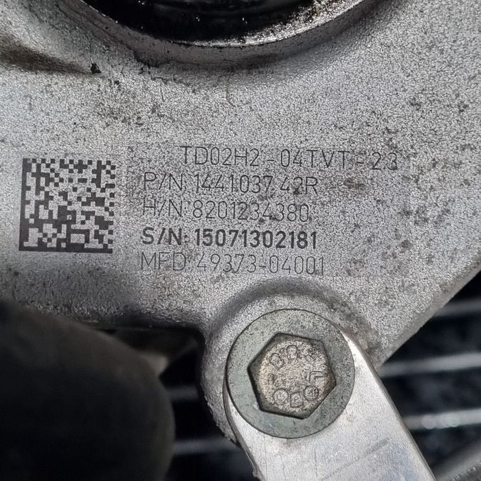 Turbo Dacia Sandero 2 0.9 B 2012 - 2016 90CP H4B 408 Euro5 (1472) 8201234380