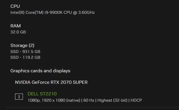 Геймърски компютър i9-9900K | RTX 2070 | 32GB RAM | НОВ NVMe 1TB