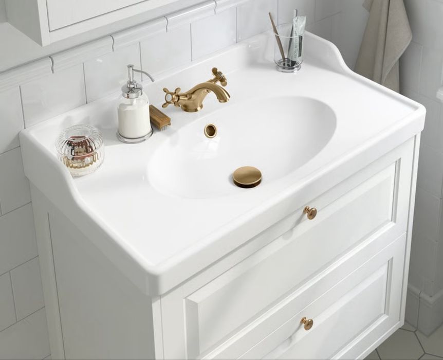 Baterie aurie pentru chiuveta baie  Ikea