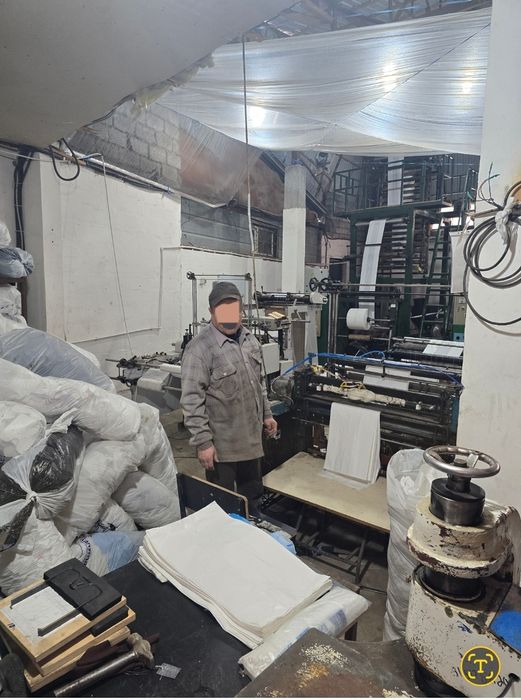 Пакет ишлаб чикариш учун ускуналар таер бизнес сотилади холати яхшм ха