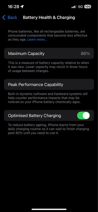 Iphone 14 red 128gb като нов