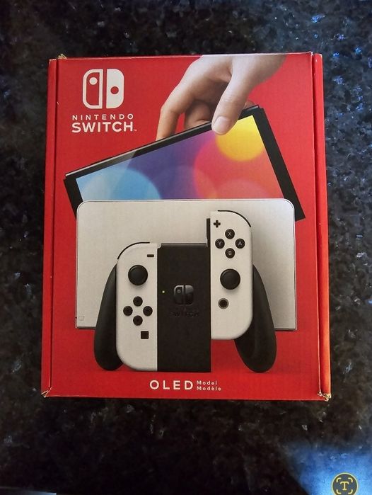 Nintendo Switch OLED – complet, stare foarte bună, cutie + toate acces