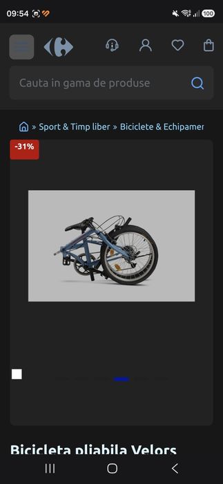 Bicicleta pliabila