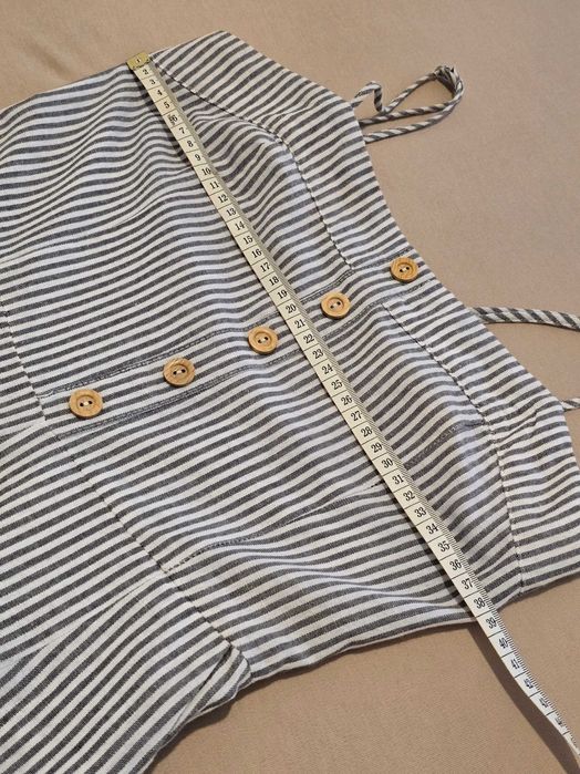 Salopetă in cu dungi