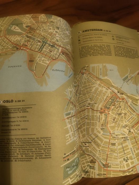 Атлас ADAC Германия.отпечатан през1981г.