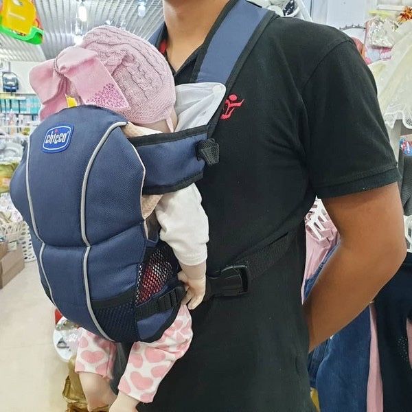 Оригинал сумка-кенгуру сhicco marsupio go baby carrier 0m+